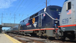 Amtrak 100 “Midnight Blue” on Vermonter Train 56(31)