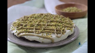 TORTA FREDDA AL PISTACCHIO ricetta SENZA GELATINA