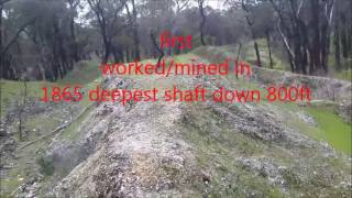 Exploreing the queen's birthday mine at Goldsborough Victoria