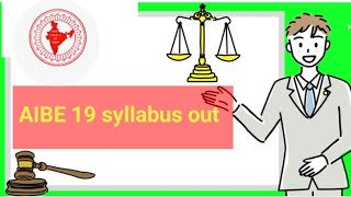 AIBE 19 exam syllabus.#viralvideo,#trendingvideo ,#bci #aibe19exam