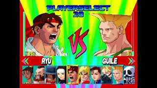 Street Fighter History The Matches (Street Fighter EX Plus Mame 64) Part 1