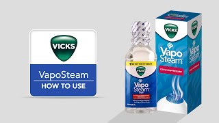 Vicks VapoSteam VIN008 - How to Use