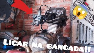 Ligando motor na bancada explicação da pinagem do CDI (moto até 99)