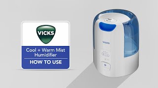 Dual Comfort Cool Warm Mist Humidifier VWC775 - How to Use