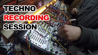 Techno Recording Live Session #002: Eurorack Modular Synth + Behringer RD-9