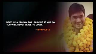 Success Story | Rishi Gupta RJS Result | Rank 6 | Don't Give Up