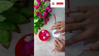 Diy Easy Rakhi making Ideas/#diy #youtubeshorts  #viral  #shorts #rakshabandhan 2023