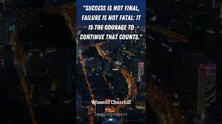 Courage to Continue: Embracing Success, Overcoming Failure #unlocksuccess #successdriven