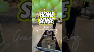 HOMESENSE GRAND OPENING‼️🥳 #homesense #homegoods #shopping #shopwithme #shoppingvlog #tjmaxx