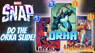 Putting ORKA in a Movement Deck CHANGED EVERYTHING | Deck Breakdown + Gameplay | Marvel Snap