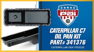 PAI Caterpillar C7 Oil Pan Kit w/ Free Gasket (PAI# 341376 | OE# 1753232)