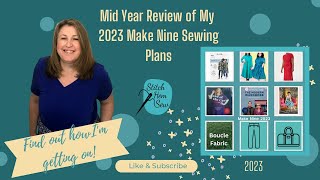 Mid Year Make Nine 2023 Review - Find out how I am getting on! #makenine