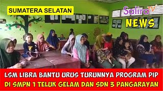 LSM Libra Indonesia Bantu Urus Turunnya Program PIP di SMPN 1 Teluk Gelam dan SDN 3 Pangarayan