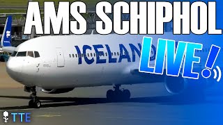 Amsterdam Schiphol Airport Live! Fantastic Up Close Aviation #planespotting #schiphol