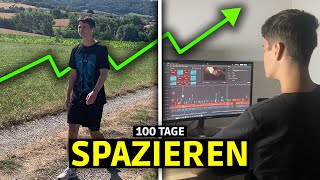 100 Tage Spazieren gehen | Selbstexperiment