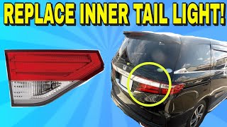 HOW TO CHANGE OR REPLACE REAR INNER TAIL LIGHT/TAILLIGHT ON HONDA ODYSSEY