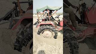 Mahindra tractor stuck #tractor #shorts