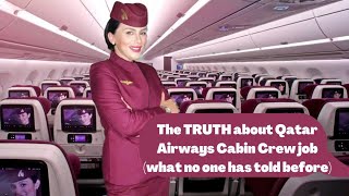 The TRUTH about Qatar Airways Cabin Crew job | what no one has told you before