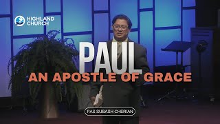 Paul, an apostle of Grace