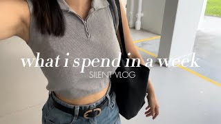 Life in Singapore | What I Spend in a Week (Mon-Fri) as a Corporate Girlie