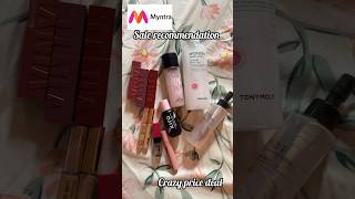 Myntra beauty sale recommendation ✨ Best Daily Makeup & Skincare Products #shorts #makeupreview