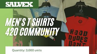 Virtual Product Inspection at Salvex - Men's T Shirts 420 Community