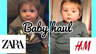 ZARA and H&M baby haul.