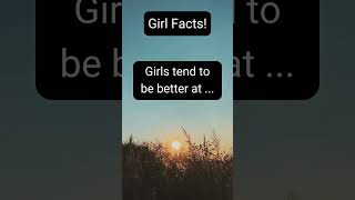 Girl Facts! Is this true girls🤔? Let us know in comments! #shorts #facts #funny #girl #psychology