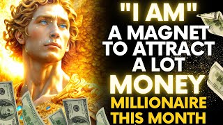 "I AM" A MAGNET TO ATTRACT A LOT OF MONEY💰🧲 GET READY TO BE A MILLIONAIRE THIS MONTH💫💸TRUST🙏✨