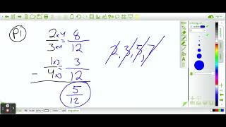 Sub Fractions Review 3 22a Stack