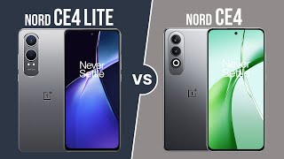 OnePlus Nord CE4 Lite vs OnePlus Nord CE4