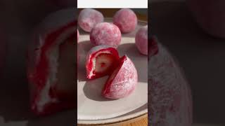 НЕОБЫЧНЫЙ ЯПОНСКИЙ ДЕСЕРТ - МОТИ 🍥🍓хотя бы раз стоит попробовать!