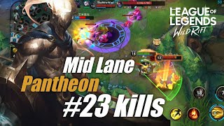 Best MID LANE Pantheon - League of legends: Wild Rift