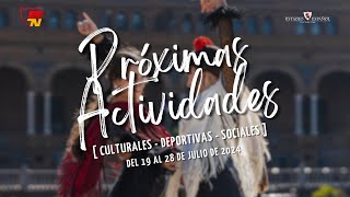 Próximas Actividades en Estadio Español - 19 de julio de 2024