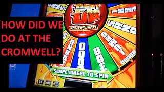 Check Out How We Did At The Cromwell Playing Slots! The Power Wheel Was SO Much Fun!