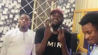 Amjad studio- Hamisu Breaker x adam zango (studio session )