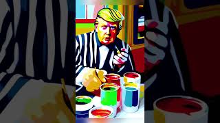 What does Donald Trump eat? #aiart #donaldtrump #foodphotography