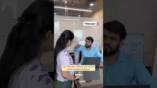 Managers ko bhi problem hoti hai yaar. 🥲 #youtubeshorts #officememes #funny