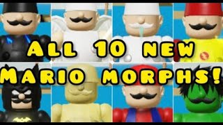 jak zdobyć wszystkie nowe morfy w find the mario morphs