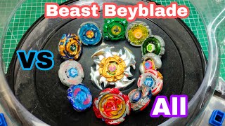 Beast Beyblade vs All Beyblades Metal, Burst & Plastic