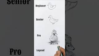 How To Draw 🦆 Duck 😂🔥 #shorts #shortvideo #drawing #art #ytshorts #quickdrawing