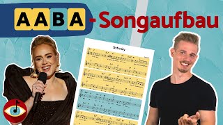 Die AABA-FORM - eine besondere Song-Struktur⎮inkl. Hörbeispiele (Adele, Beatles & Co)