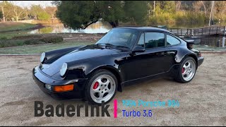 1994 Porsche 964 Turbo 3.6 Walk around Driving #964turbo3.6 #porsche #porsche911