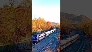 Metro North P32AC-DM #210 Gives A Horn Salute W/ Train #8835! Nice Hudson Line Scenery Too!