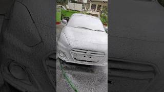 Swift dzire foam washing | beautiful foam washing #automobile #carwash