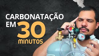 Como fazer carbonatação forçada em sua cerveja em até 30 minutos