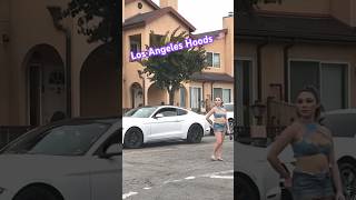 👯‍♀️🤩 Los Angeles Hoods #usa #shorts #shortvideos #viralvideos 10/02/2024