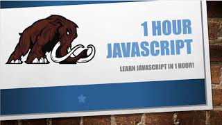 001 Lets Learn JavaScript