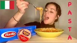 ASMR ITA | PASTA EATING 🍝  🇮🇹 | TALKING VIDEO 🗣