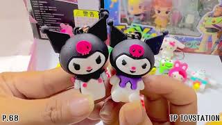 18 minutes satisfying with unboxing blind box miniso keychain toyset ASMR with TP TOYSTATION